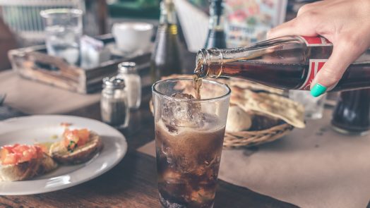 Soda has a lot of fructose in it