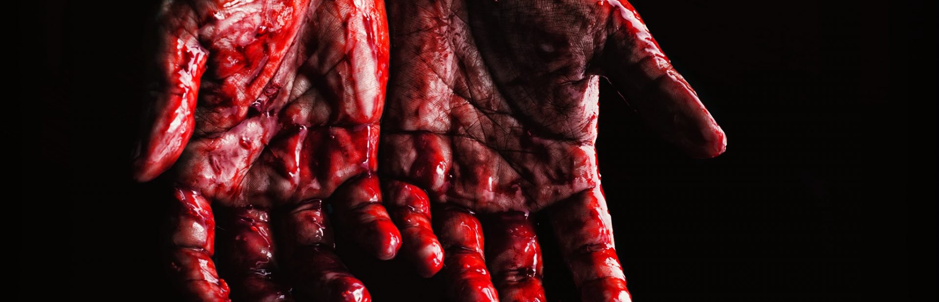 Bloody hands