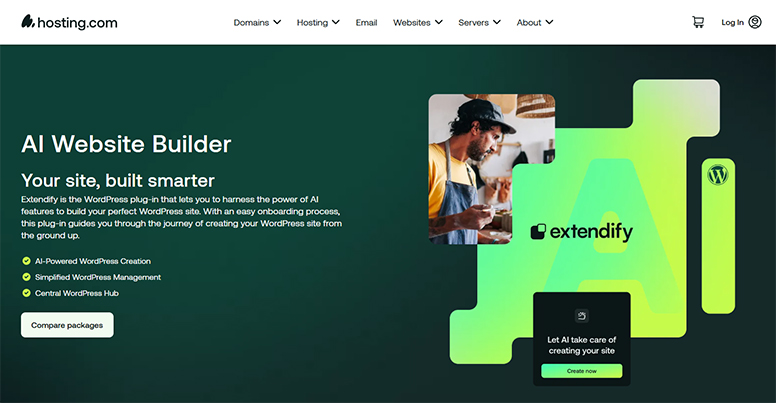 hosting.com AI Website Builder
