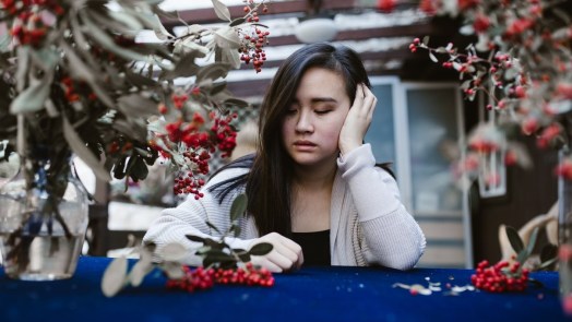Empathic Woman dealing with trauma