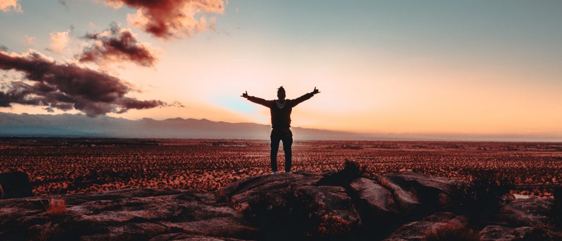 A person mastering mind + energy